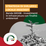 Manifestazione di Interesse per il Bando SRD08 – Investimenti in infrastrutture con finalità ambientali